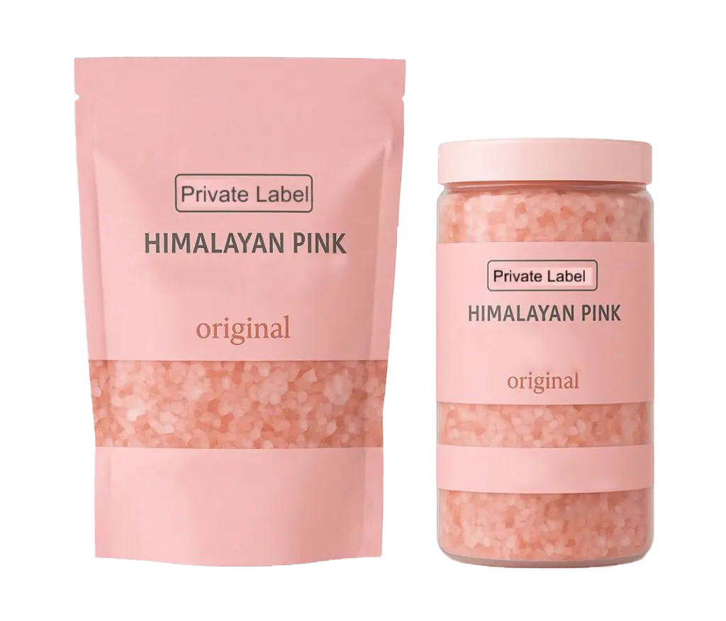himalayan pink salt packaging